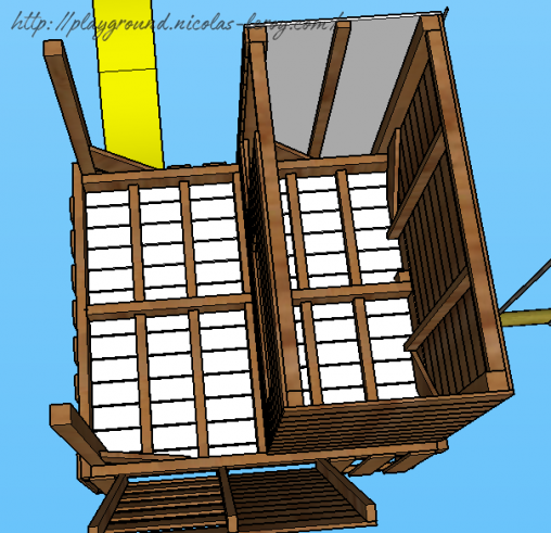 DIY children's playground. Free 3D SketchUp model available!